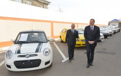 Президент Ильхам Алиев ознакомился с условиями, созданными в  Нахчыванском бизнес-центре (ФОТО)