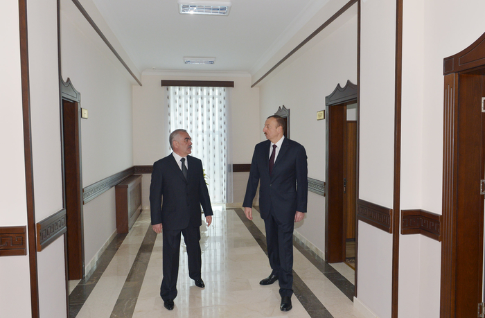 Ильхам Алиев принял участие в открытии нового административного здания Военной прокуратуры Нахчыванской АР (ФОТО)