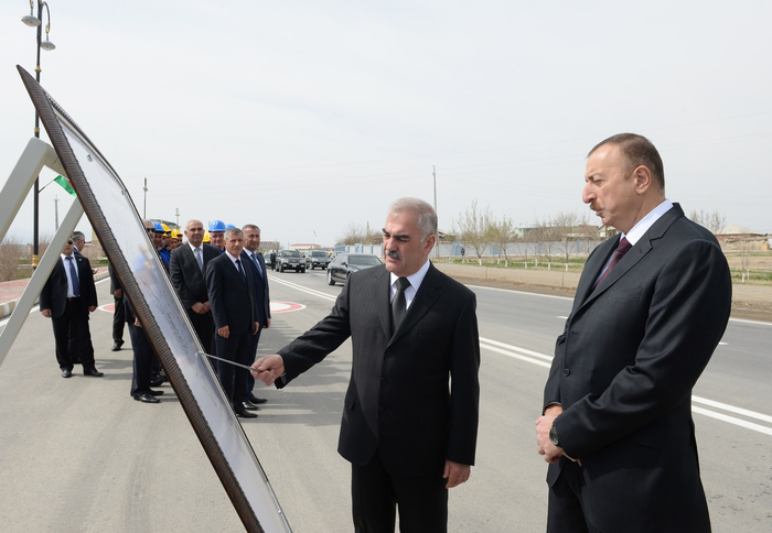 В эксплуатацию сдана магистральная автодорога Нахчыван-Шахбуз-Батабат (ФОТО)
