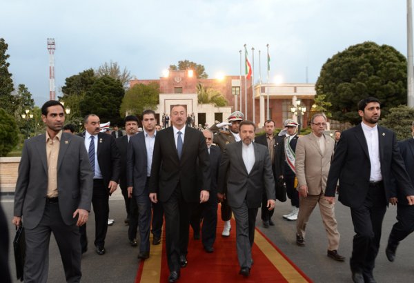 Завершился официальный визит Президента Азербайджана Ильхама Алиева в Иран (ФОТО)