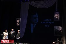 100-летие Лютфали Абдуллаева на родной сцене Музкомедии - красочный вечер Великого Актера (ФОТО)