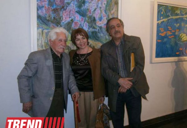 В Баку открылась юбилейная выставка Одтекина Агабабаева: "Я радуюсь каждому утру" (ФОТО)