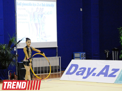 В столице состоялось 21-е первенство Баку по художественной гимнастике (ФОТО)