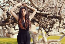 "Весеннее настроение" – фотосессия участниц "Мисс Азербайджан-2014"