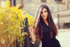 "Весеннее настроение" – фотосессия участниц "Мисс Азербайджан-2014"