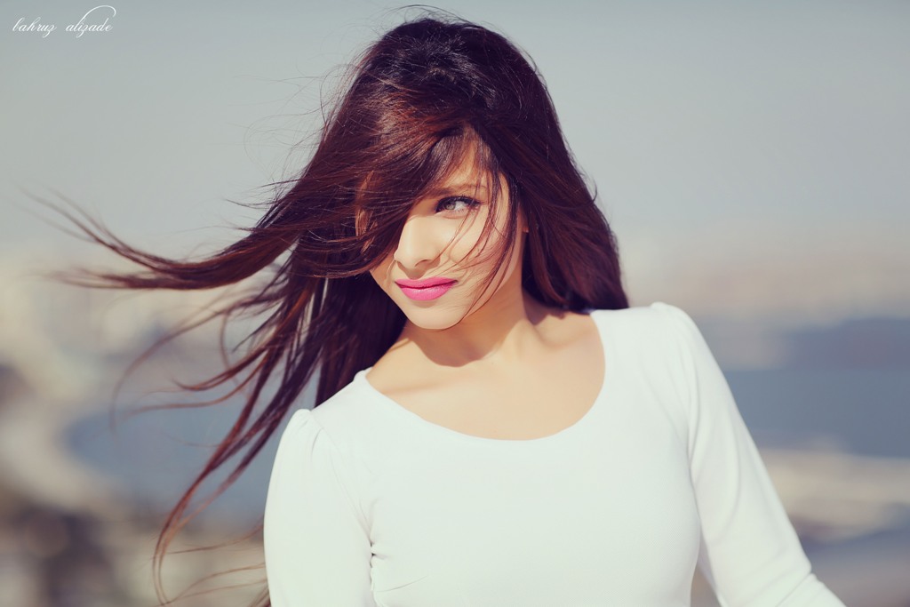 "Весеннее настроение" – фотосессия участниц "Мисс Азербайджан-2014"