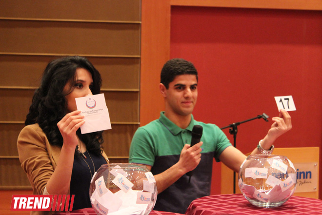 В Баку прошла жеребьевка полуфинала III Национального конкурса "Univision" (ФОТО)