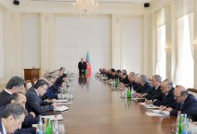 Президент Ильхам Алиев: Азербайджан сумел сохранить динамичные темпы развития (ФОТО)
