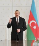 Президент Ильхам Алиев: Азербайджан сумел сохранить динамичные темпы развития (ФОТО)