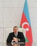 Президент Ильхам Алиев: Азербайджан сумел сохранить динамичные темпы развития (ФОТО)