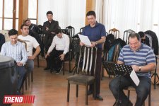 Чемпионы XX века на репетиции Театра КВН "Планета Парни из Баку" (ФОТО)