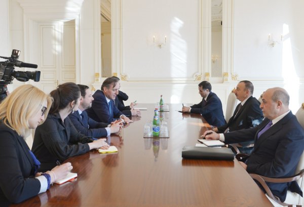 Ильхам Алиев принял делегацию во главе с президентом ПА ОБСЕ