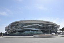 Президент Ильхам Алиев и его супруга приняли участие в открытии Национальной гимнастической арены (ФОТО)