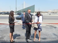 Президент Ильхам Алиев и его супруга приняли участие в открытии Национальной гимнастической арены (ФОТО)