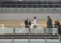 Президент Ильхам Алиев и его супруга приняли участие в открытии Национальной гимнастической арены (ФОТО)