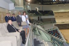 Президент Ильхам Алиев и его супруга приняли участие в открытии Национальной гимнастической арены (ФОТО)