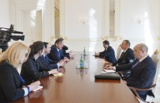 Ильхам Алиев принял делегацию во главе с президентом ПА ОБСЕ