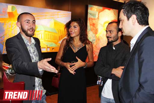 В Баку открылась выставка Бутуная Хагвердиева "Crossing" - реальный и ирреальный миры (ФОТО)