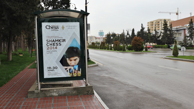 Шамкир в преддверии международного шахматного турнира "Shamkir Chess 2014" (фото)