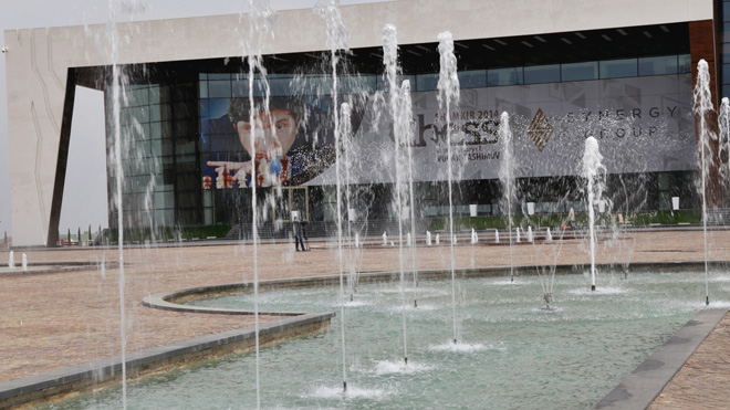 Шамкир в преддверии международного шахматного турнира "Shamkir Chess 2014" (фото)