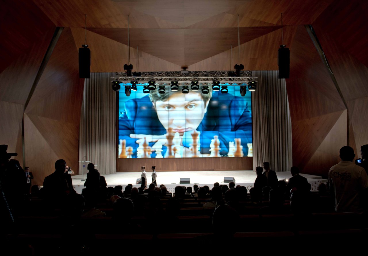 Церемония открытия и жеребьевки "Shamkir Chess 2014" (ФОТО)