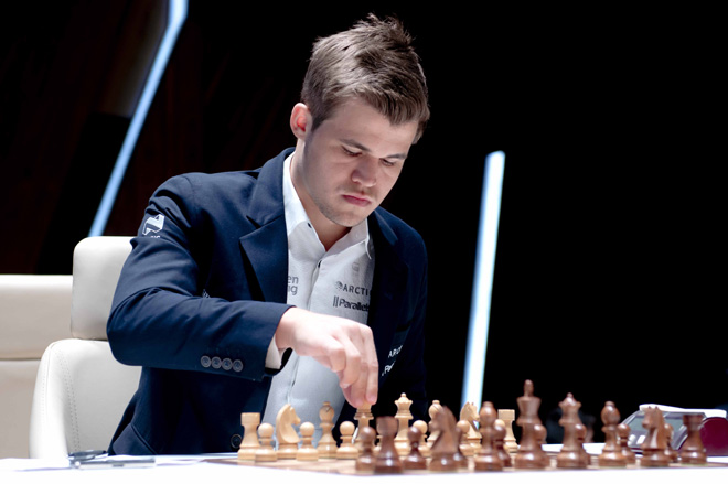 Противостояние азербайджанских гроссмейстеров - фоторепортаж с "Shamkir Chess 2014" (ФОТО)