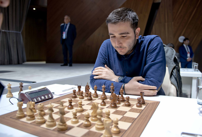 Противостояние азербайджанских гроссмейстеров - фоторепортаж с "Shamkir Chess 2014" (ФОТО)