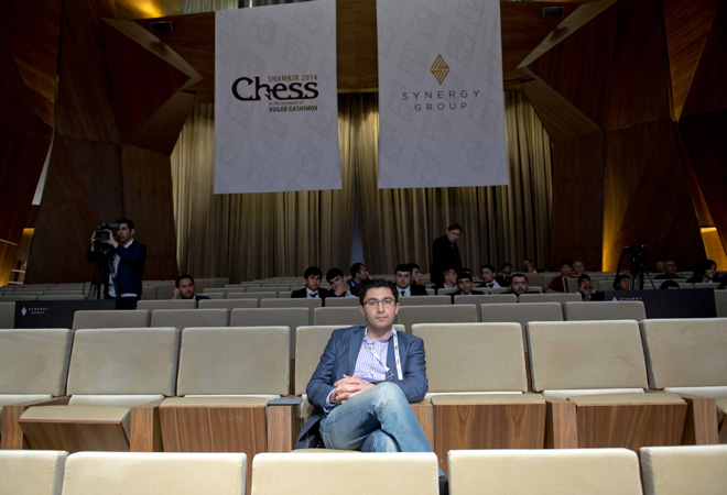 Противостояние азербайджанских гроссмейстеров - фоторепортаж с "Shamkir Chess 2014" (ФОТО)