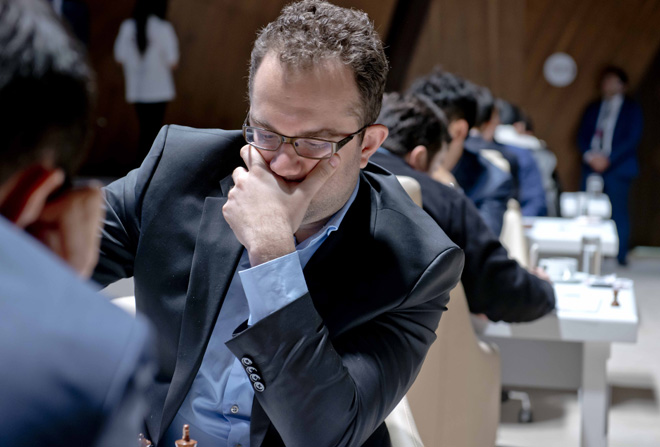 Противостояние азербайджанских гроссмейстеров - фоторепортаж с "Shamkir Chess 2014" (ФОТО)