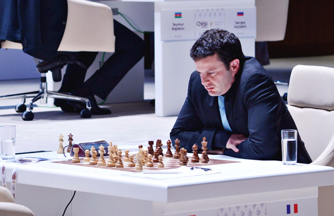 Первый ход племянницы Вугара Гашимова - фоторепортаж с "Shamkir Chess 2014"