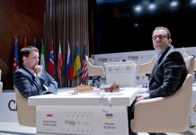 Противостояние азербайджанских гроссмейстеров - фоторепортаж с "Shamkir Chess 2014" (ФОТО)