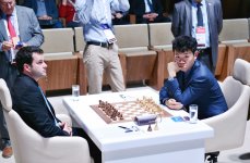 Первый ход племянницы Вугара Гашимова - фоторепортаж с "Shamkir Chess 2014"