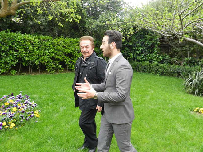 Орхан Бабазаде стал гостем известного актера и исполнителя Орхана Генджебайа в Стамбуле  (ФОТО)