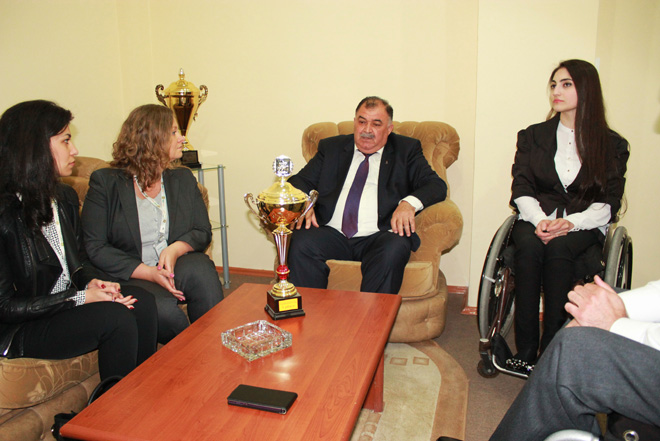 Азербайджанские паралимпийцы примут участие в Кубке Мира по спортивным танцам на колясках (ФОТО)