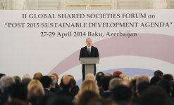 Президент Ильхам Алиев: Сегодня Азербайджан является страной со своей собственной позицией, которая основана на справедливости и международном праве (версия 3) (ФОТО)