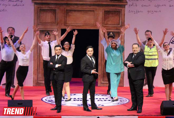 Театр КВН "Планета Парни из Баку" выступил с потрясающим концертом, посвященном памяти Сулеймана Алескерова (ФОТО)