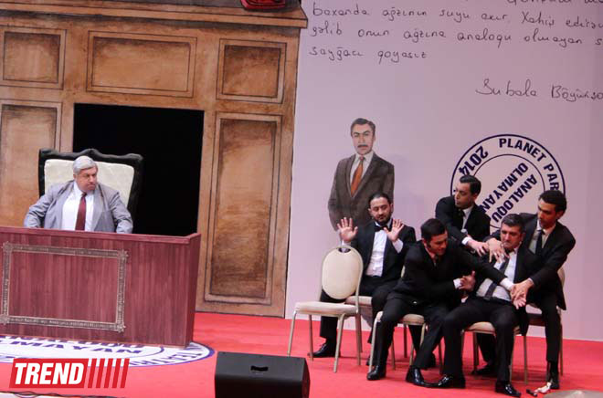 Театр КВН "Планета Парни из Баку" выступил с потрясающим концертом, посвященном памяти Сулеймана Алескерова (ФОТО)