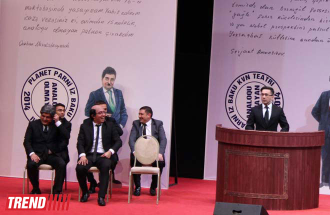 Театр КВН "Планета Парни из Баку" выступил с потрясающим концертом, посвященном памяти Сулеймана Алескерова (ФОТО)