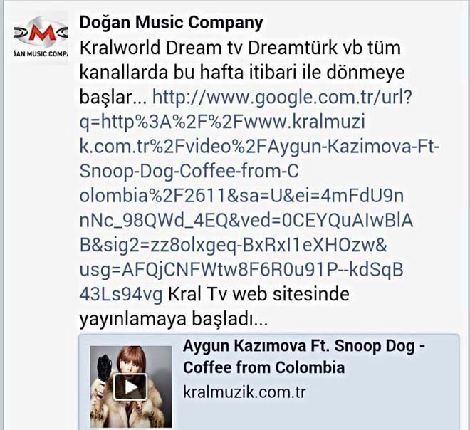 В Турции с большим успехом представлен новый альбом Айгюн Кязымовой  и Снуп Дога (ВИДЕО-ФОТО)