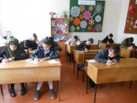 В Исмаиллинском районе прошла республиканская олимпиада по русскому языку (ФОТО)