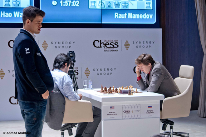 Международный шахматный турнир "Shamkir Chess 2014" - день девятый (ФОТО)