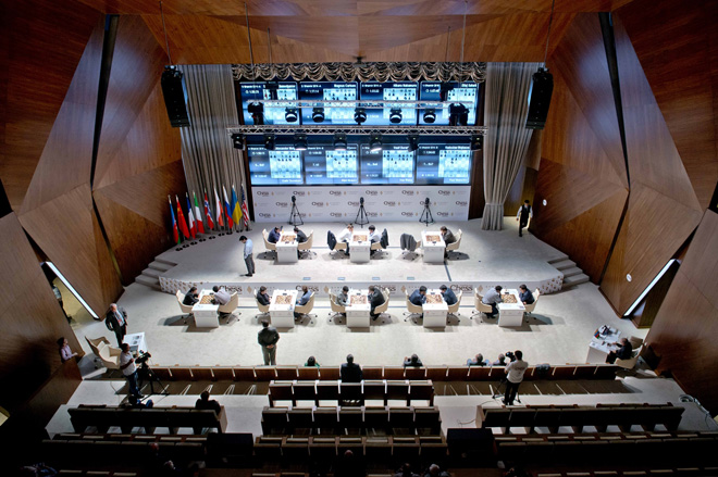 Международный шахматный турнир "Shamkir Chess 2014" - день девятый (ФОТО)