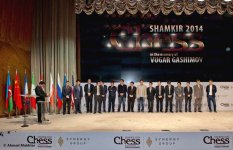 В Шамкире прошла церемония закрытия "Shamkir Chess 2014", посвященного памяти Вугара Гашимова (ФОТО)