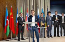 В Шамкире прошла церемония закрытия "Shamkir Chess 2014", посвященного памяти Вугара Гашимова (ФОТО)