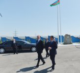 Президент Ильхам Алиев принял участие в открытии электроподстанции "Агдаш" (ФОТО)