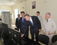 Президент Ильхам Алиев принял участие в открытии электроподстанции "Агдаш" (ФОТО)