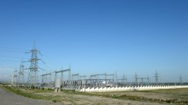 Президент Ильхам Алиев принял участие в открытии электроподстанции "Агдаш" (ФОТО)