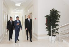 Сдано в эксплуатацию здание Агдашской районной организации партии "Ени Азербайджан"  (ФОТО)