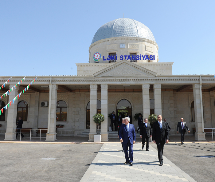 Состоялось открытие нового здания железнодорожного вокзала Ляки (ФОТО)
