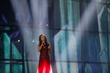 Представительница Азербайджана Диляра Кязимова вышла в финал "Евровидения-2014" (ФОТО)